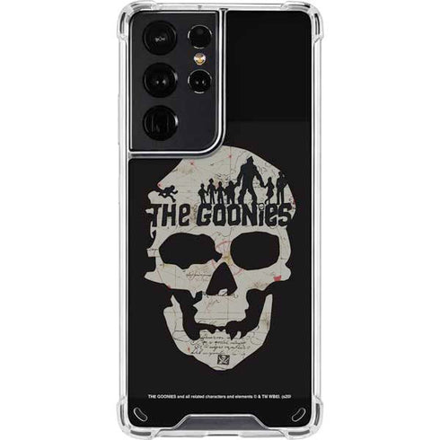 Warner Bros The Goonies (1985) The Goonies Skull Map Galaxy S21 Ultra 5G Clear Case